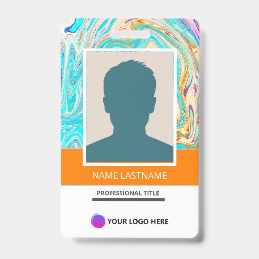 Best Card Presentation ID Card for work Badge (Voorkant)
