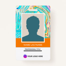 Best Card Presentation ID Card for work Badge