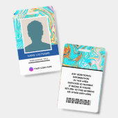 Best Card Presentation ID Card for work Badge (Voor- en achterkant)