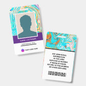 Best Card Presentation ID Card for work Badge (Voor- en achterkant)