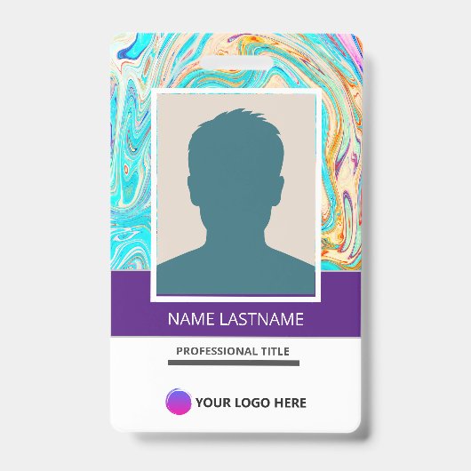Best Card Presentation ID Card for work Badge (Voorkant)