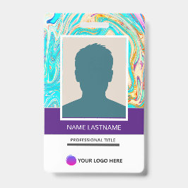 Best Card Presentation ID Card for work Badge