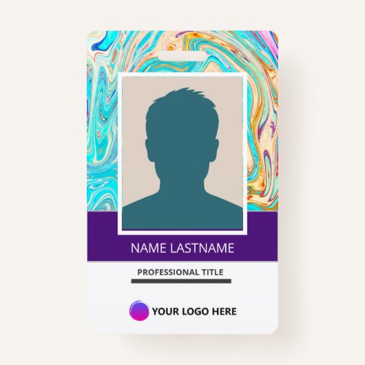 Best Card Presentation ID Card for work Badge (Voorkant)