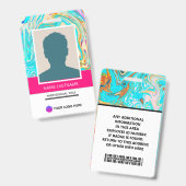 Best Card Presentation ID Card for work Badge (Voor- en achterkant)