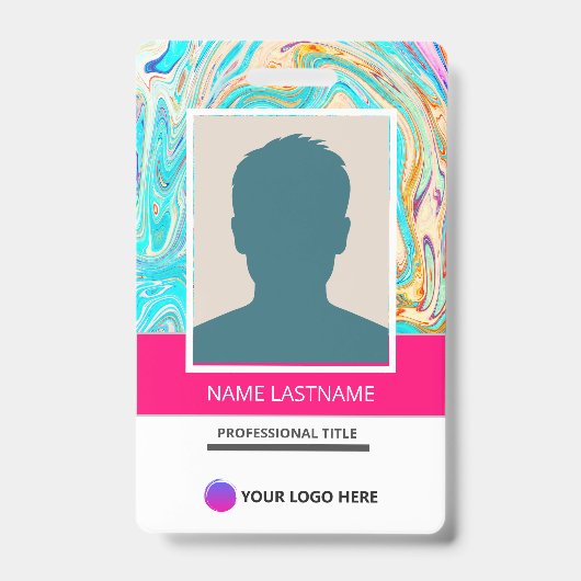 Best Card Presentation ID Card for work Badge (Voorkant)