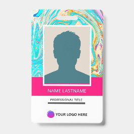 Best Card Presentation ID Card for work Badge