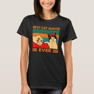 Best Cat Auntie Ever Women Bump Fit Moeder T-shirt