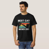 Best Cat Brother Ever  Cats Happy Father's T-shirt (Voorkant volledig)
