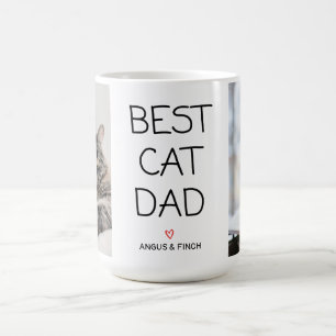 Best Cat Dad Coffee Mok