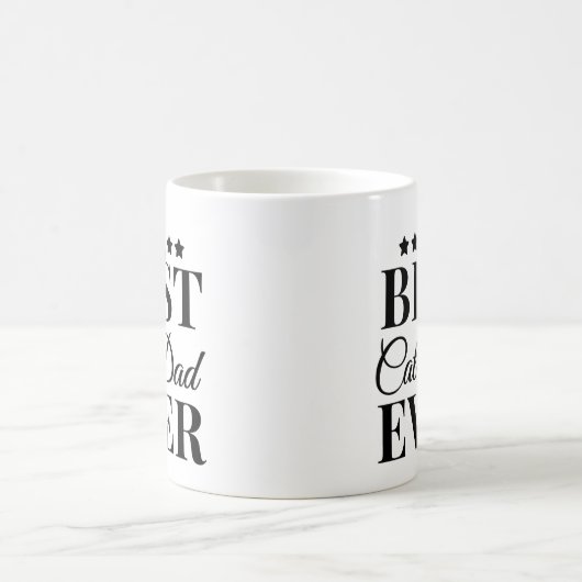 Best Cat Dad Ever - Cat Dad Koffiemok (Center)