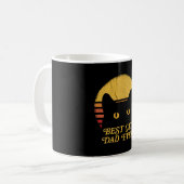 Best Cat dad ever cat lover gift Koffiemok (Voorkant links)