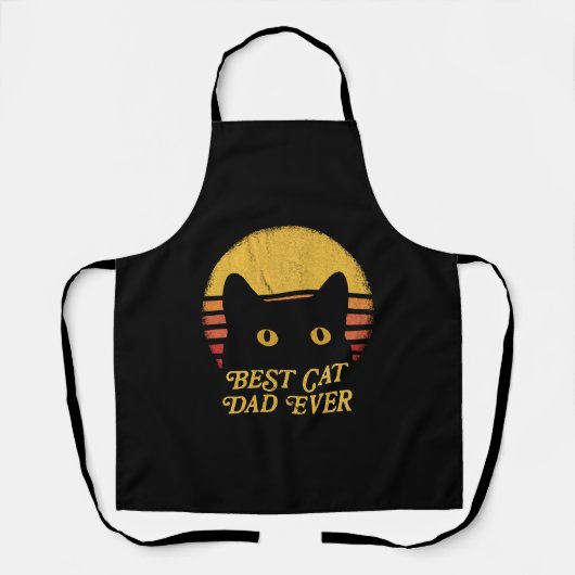 Best Cat dad ever cat lover gift Schort (Voorkant)