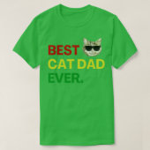 Best Cat Dad Ever Cat Lover Owner T-shirt (Design voorkant)