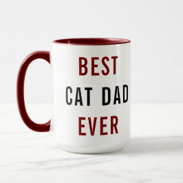 Best Cat Dad Ever | Custom Father’s Day Mok