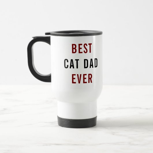 Best Cat Dad Ever | Custom Father’s Day Reisbeker (Links)