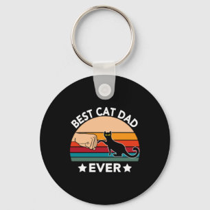 Best Cat Dad Ever Fist Bump Sleutelhanger