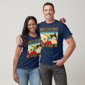 Best Cat Dad Ever Funny Cat Daddy Father Day T-shirt (Unisex)