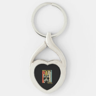 Best Cat Dad ever three cats triple cat dad Sleutelhanger