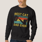 Best Cat Dad Kat Phat Vaderdag Trui (Voorkant)
