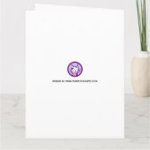 Best Cat Dad Photo Happy Birthday Rustic Kaart (Achterkant)