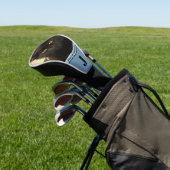 Best cat dad photo template custom black cat  golfheadcover (Insitu)