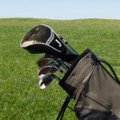 Best cat dad photo template custom black driver golfheadcover (Insitu)