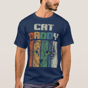 Best Cat Dad, Retro Vaderdag,  kat T-shirt