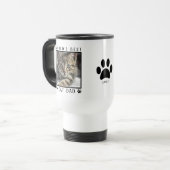 Best Cat Dad ter wereld schildert print name foto  Reisbeker (Voorkant links)