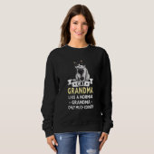 Best Cat Grandma Ever Cat Trui (Voorkant volledig)
