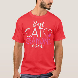 Best Cat Grandma Ever Kitty Cat Lover T-shirt
