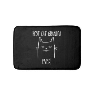 Best Cat Grandpa Ever - Kitty Papa Badmat
