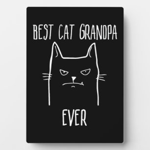 Best Cat Grandpa Ever - Kitty Papa Fotoplaat