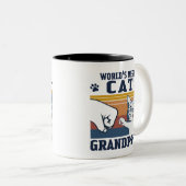 Best Cat Grandpa Tweekleurige Koffiemok (Voorkant rechts)