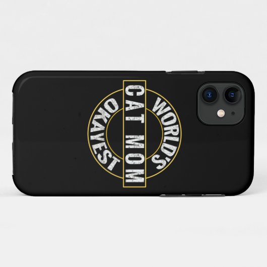 Best Cat Mam Case-Mate iPhone Case (Achterkant (horizontaal))