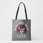 Best Cat Mam Ever Buffalo Play Tote Bag (Voorkant)