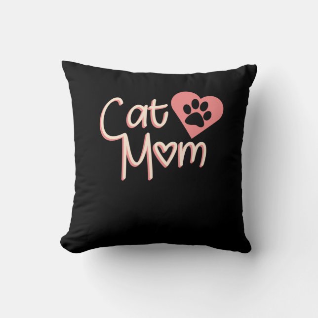 Best Cat Mam Ever Cats Dierenvriend Pet Owner Kussen (Voorkant)