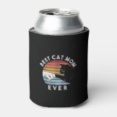 Best Cat Mam Ever | Funny Cat Mam Gift Blikjeskoeler (Blikje Voorkant)