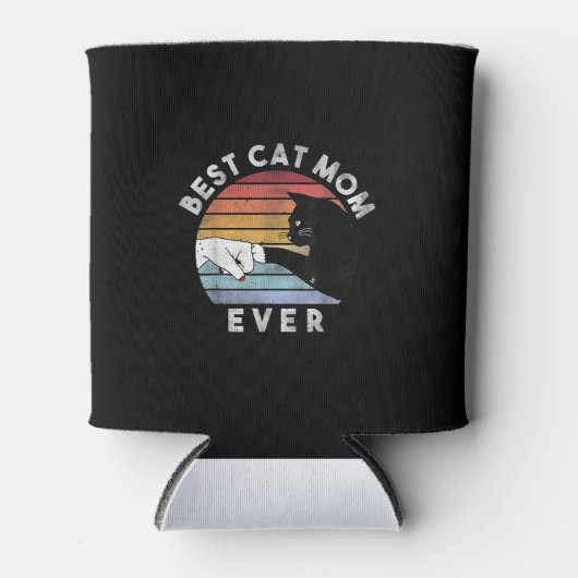 Best Cat Mam Ever | Funny Cat Mam Gift Blikjeskoeler (Voorkant)