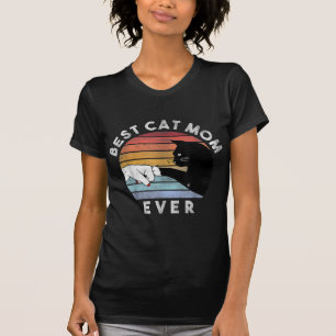 Best Cat Mam Ever Funny Cat Mam Gift T-shirt