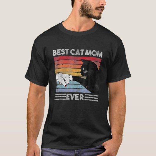 Best Cat Mam Ever Funny Cat Mam's D T-shirt (Voorkant)