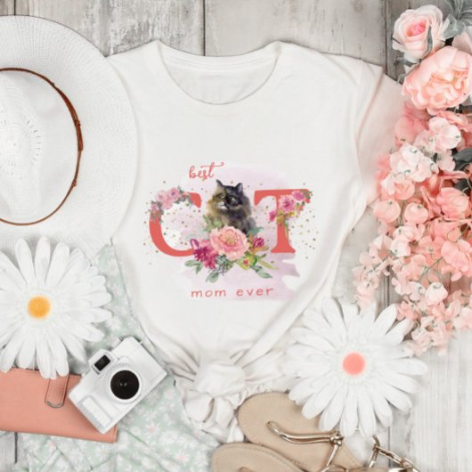 Best Cat Mam Ever Furry Kitten Happy Moederdag T-shirt