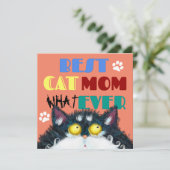 Best Cat Mam Ever | Gekke kat Lovers Funny (Staand voorkant)