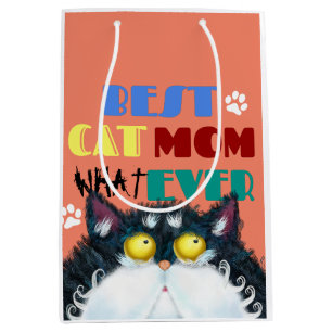 Best Cat Mam Ever   Gekke kat Lovers Funny Medium Cadeauzakje