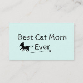 Best Cat Mam Ever Informatiekaartje