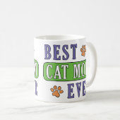 Best Cat Mam Ever Koffiemok (Voorkant rechts)