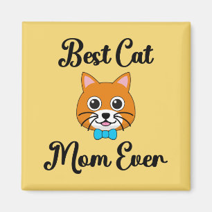 Best Cat Mam Ever Magneet