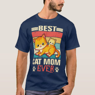 Best Cat Mam Ever Mannen & Voman Cat Mam T-shirt