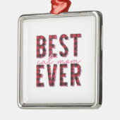 Best Cat Mam Ever Metalen Ornament (Links)