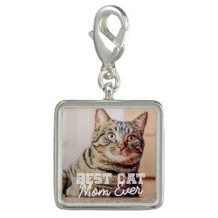 Best Cat Mam Ever Moderne Custom Pet Foto Charm