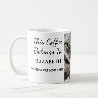 Best Cat Mam Ever Persoonlijke foto Koffiemok